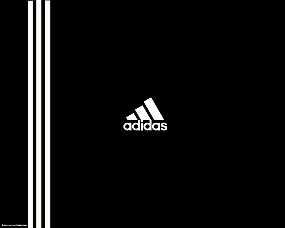 Adidas logo wallpaper stripes