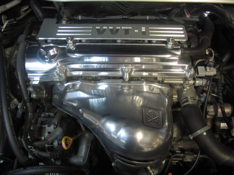 Engine cover missing.