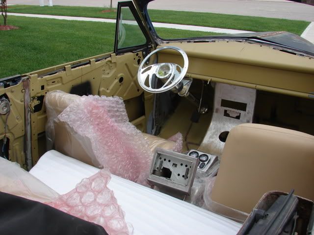 47 Chevy converible - Custom Interior in progress