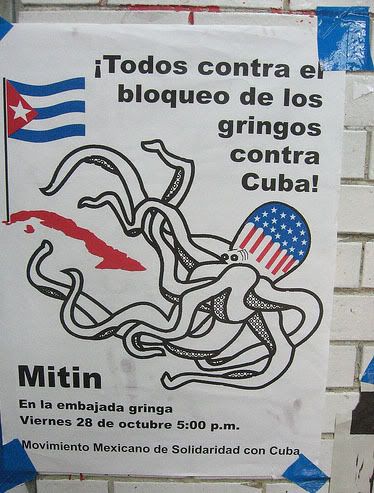 Pulpos –Bloqueo de Cuba-