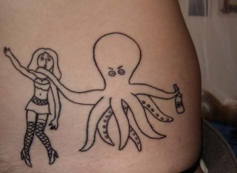 Octopus tatoo