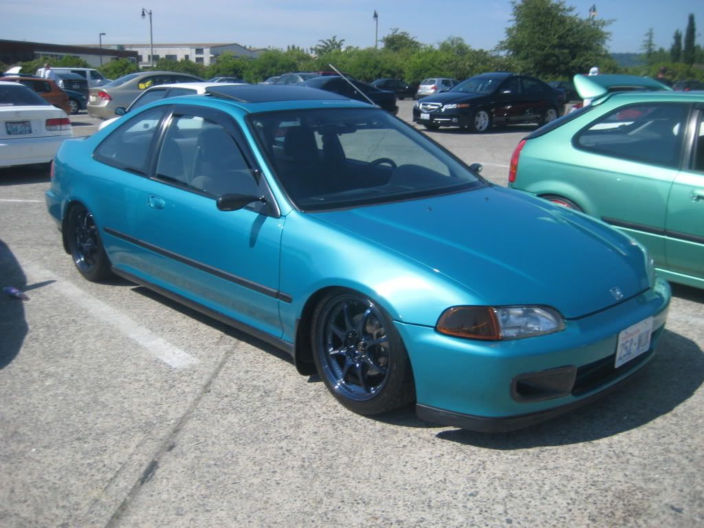 FS1999 civic hatchback function and form s2ks buddy club wheels ac