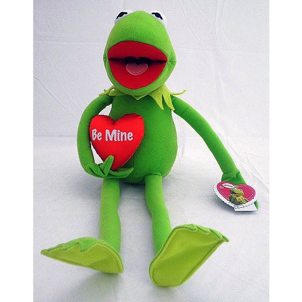 NEW! Disney Valentine KERMIT Plush with Heart at KMART | Muppet Central