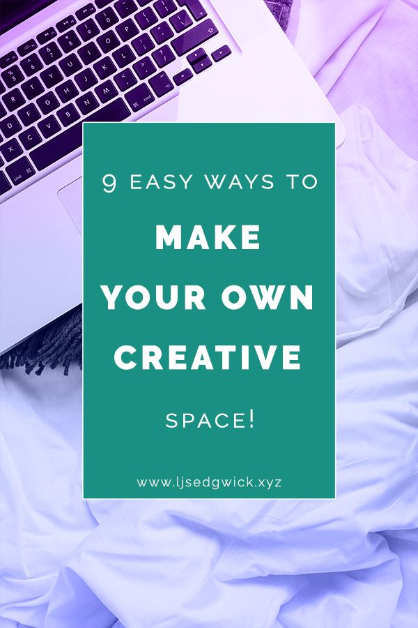 Having your own creative space can be a good way to boost your productivity. Here are 9 simple ways to design one that helps you be the best creative!