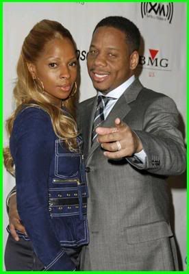 Mary J Blige with husband Kendu Isaacs