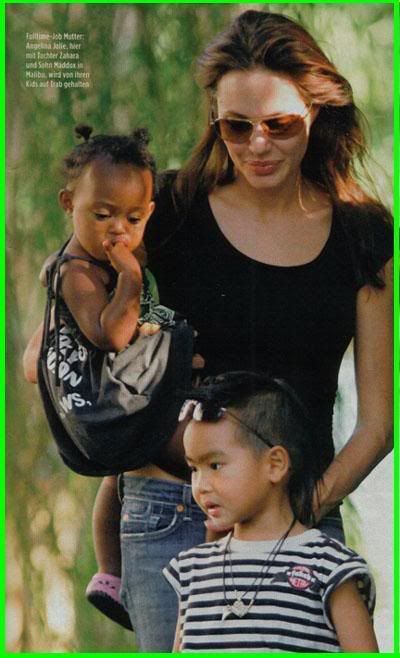 Zahara, Maddox and Angelina