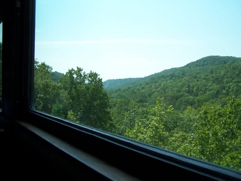 branson train window