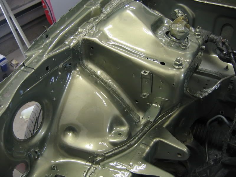 cutting a hole in the shock tower HondaTech Honda Forum Discussion