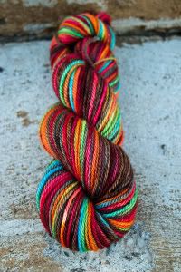 'rustic rainbow' kettle dye