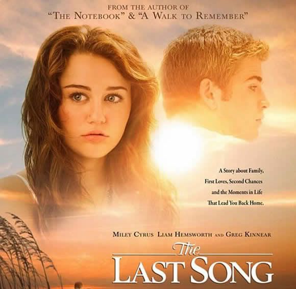 Miley Cyrus The Last Song Miley Cyrus The Last Song Poster