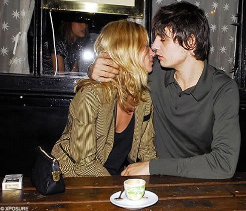Kate Moss And Johnny Depp Kissing. Kate Moss and Pete Doherty