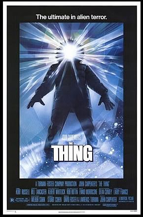 The Thing movie poster