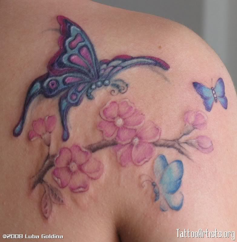 Kupu-kupu Butterfly Body Painting