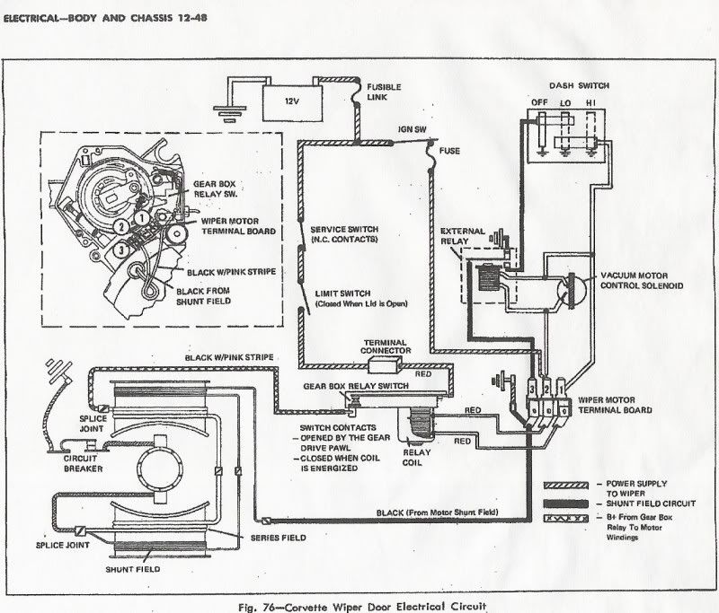 [DIAGRAM] 1974 Corvette Wiper Motor Wiring Diagram FULL Version HD