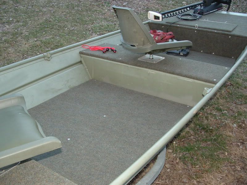 Crestliner Jon Boat Deck - Bass Boats, Canoes, Kayaks and more - Bass 