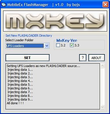 easymx2 MxKey FlashLoader Manager