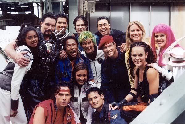 Power Rangers Time Force/ Wild Force team-up Pictures, Images and Photos