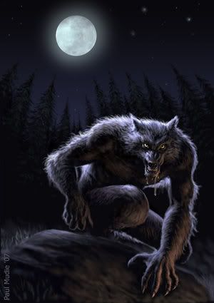 moon and werewolf tattoo design Pictures, Images and Photos