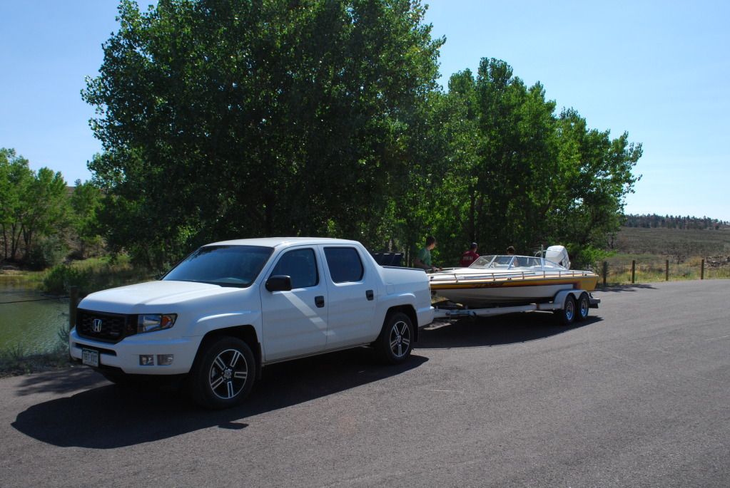 Honda ridgeline towing bass boat #7