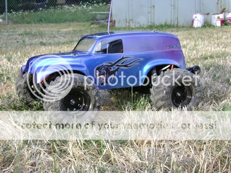 traxxas stampede painted body