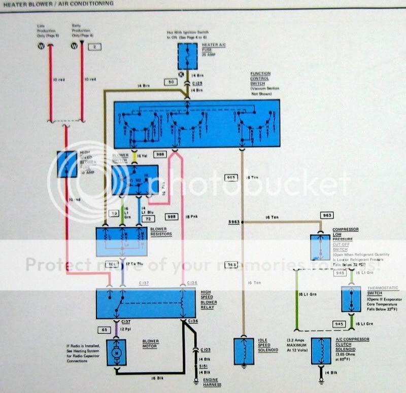 Need a good 77 AC wiring diagram - CorvetteForum - Chevrolet Corvette