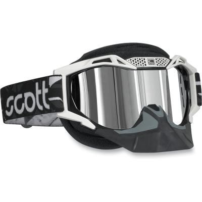 Scott SnowCross Goggles Pro Air Black Silver Chrome  