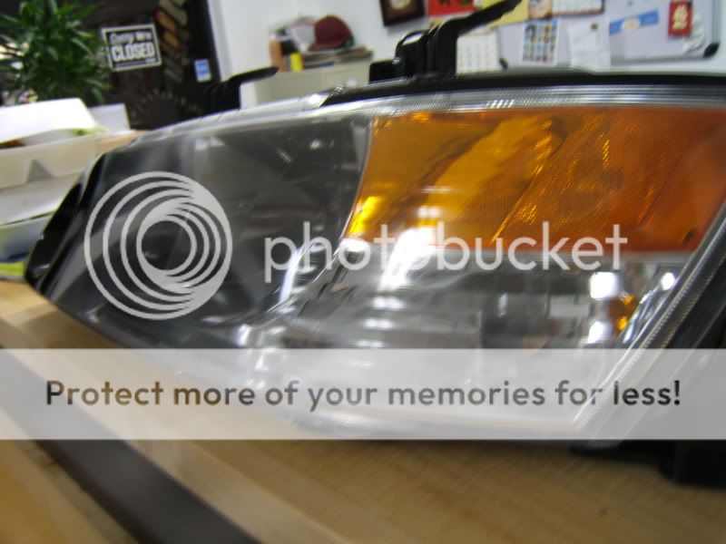 New headlight Air Duct Made